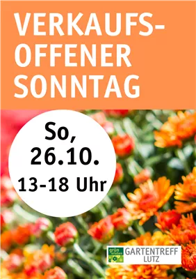 Verkaufsoffener Sonntag