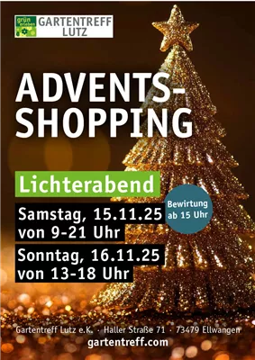 Adventsshopping