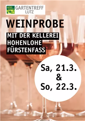 Weinprobe Kellerei Hohenlohe Fürstenfass