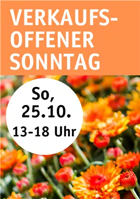 Verkaufsoffener Sonntag