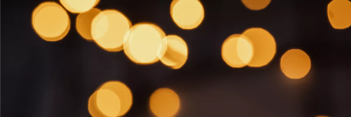 Lichter im Garten - Bokeh