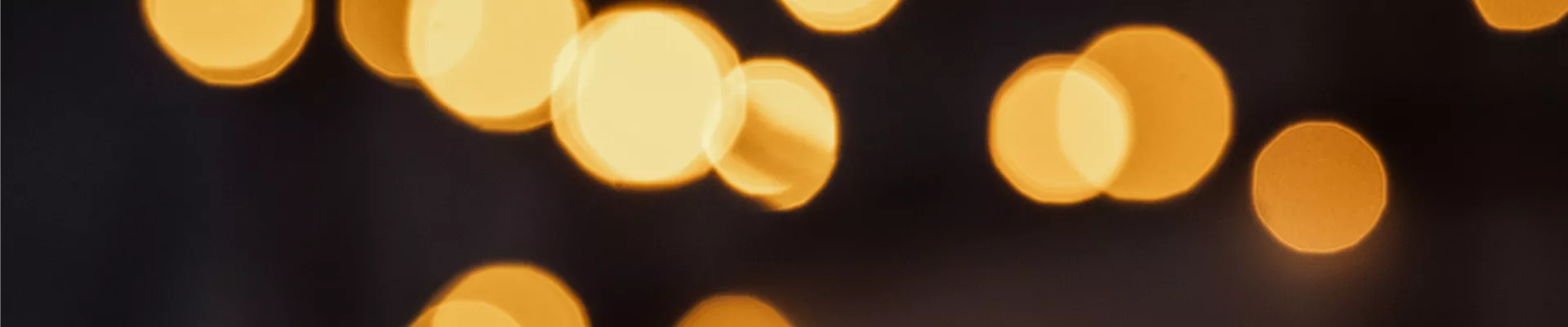 Lichter im Garten - Bokeh